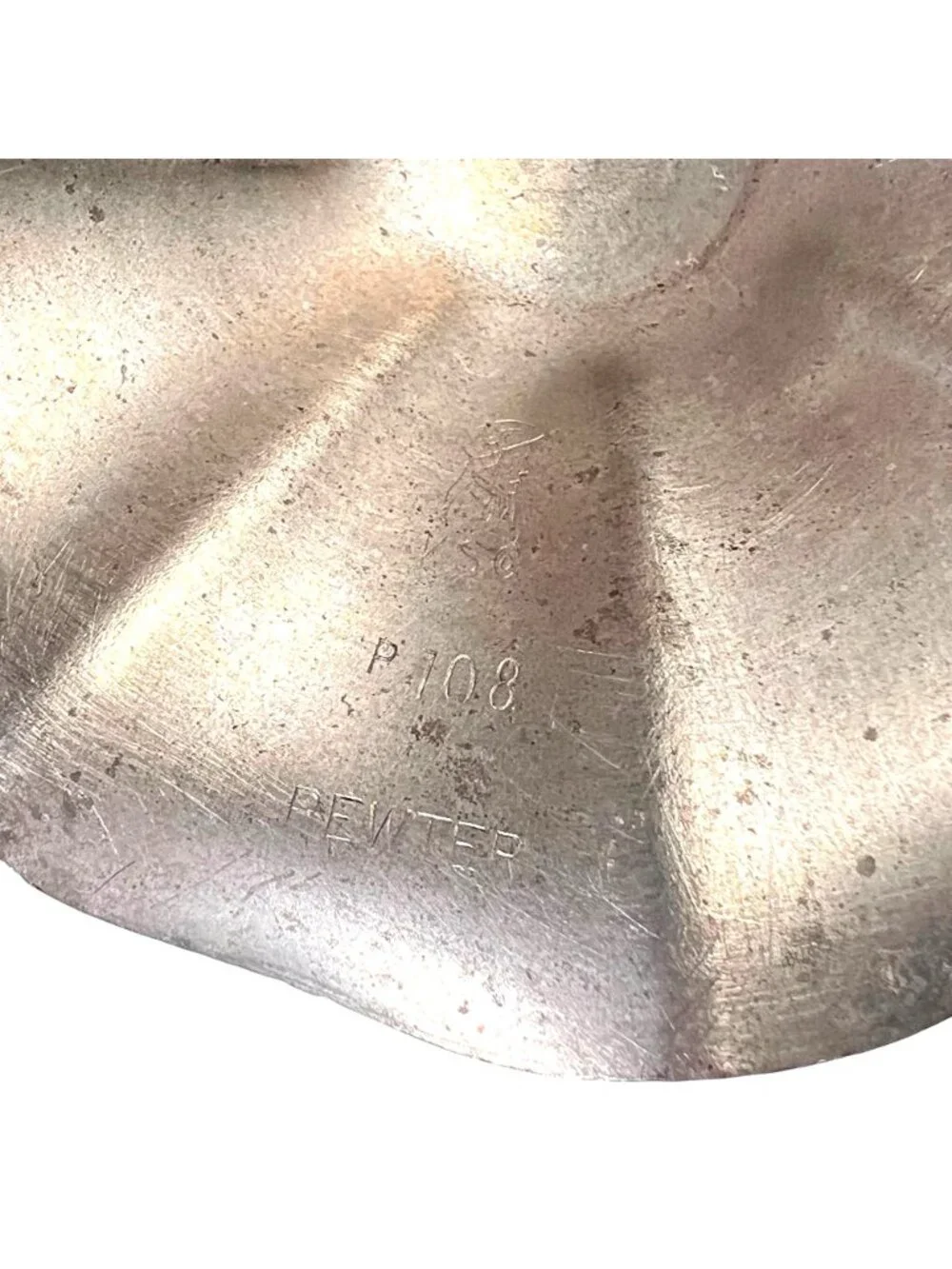 Vtg KSO Kayserzinn Pewter Art Nouveau Jugendstil Vase Women Figures P108 8.5 in